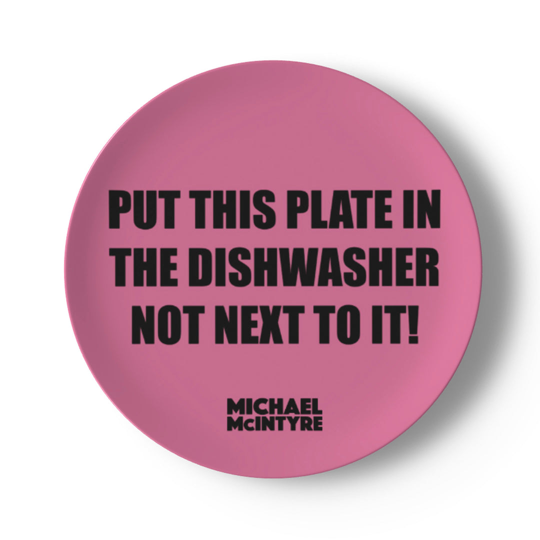 China Plate (Pink)