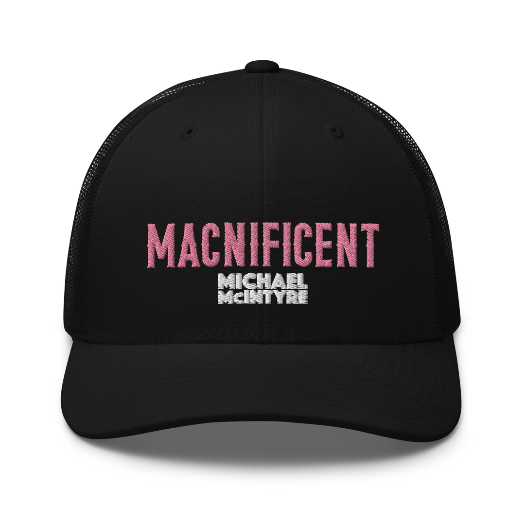Macnificent Trucker Cap (Black)