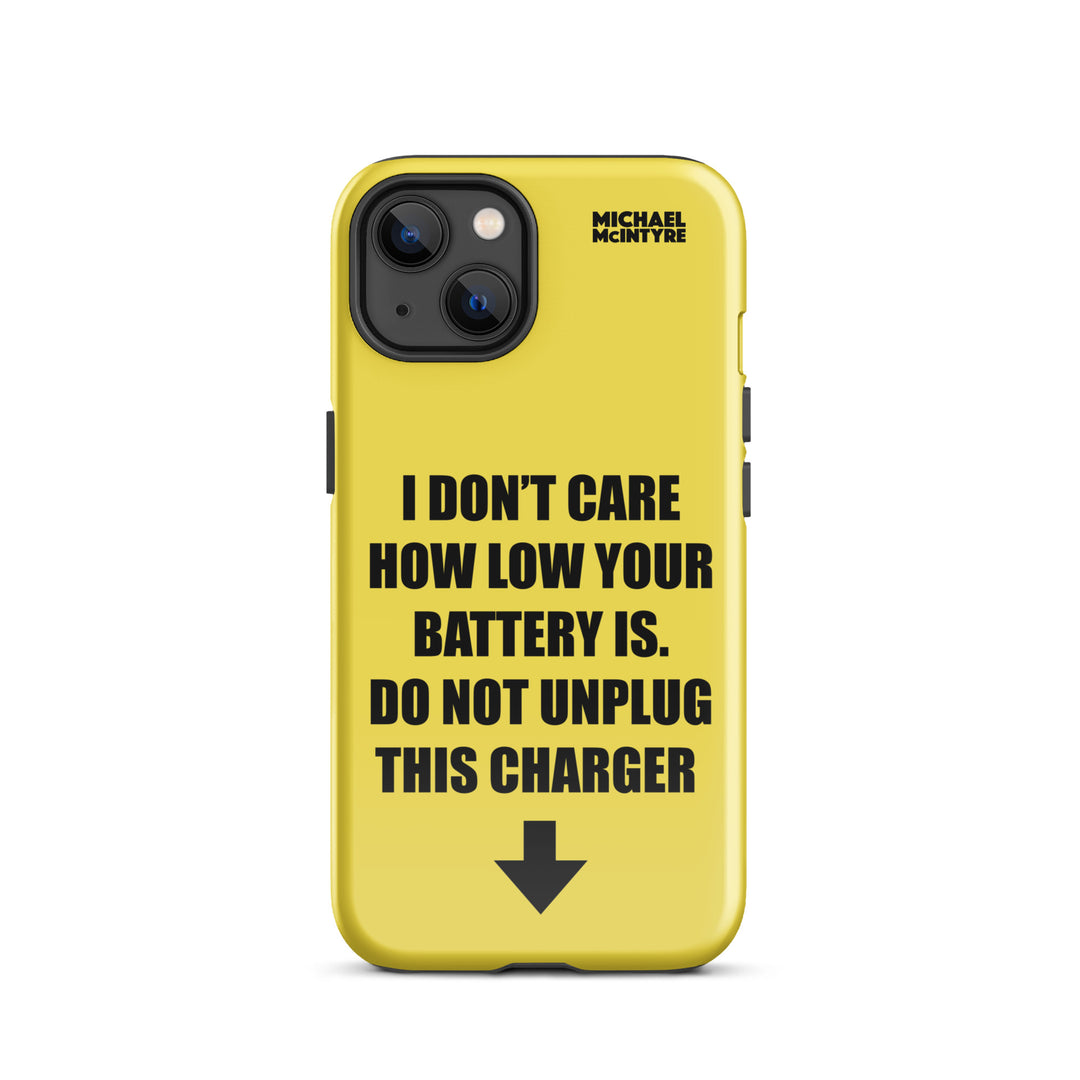 Michael McIntyre iPhone® Case (Yellow)