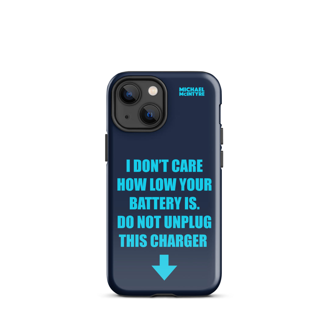 Michael McIntyre iPhone® Case (Blue)