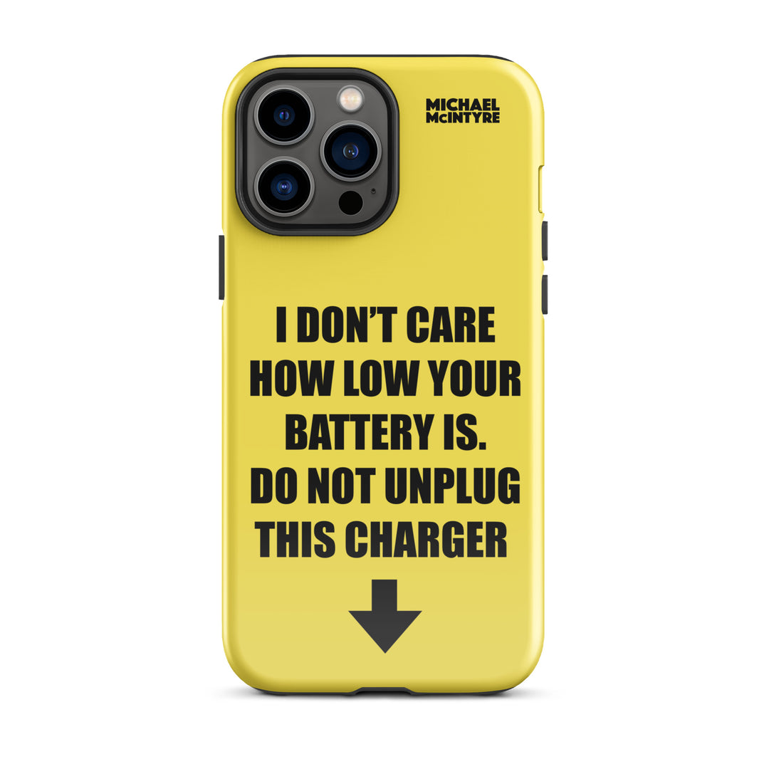 Michael McIntyre iPhone® Case (Yellow)