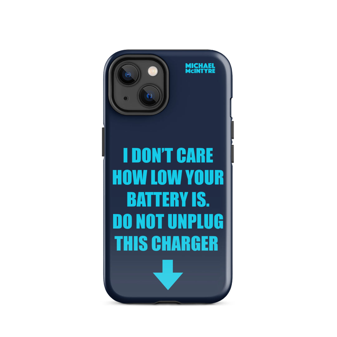 Michael McIntyre iPhone® Case (Blue)