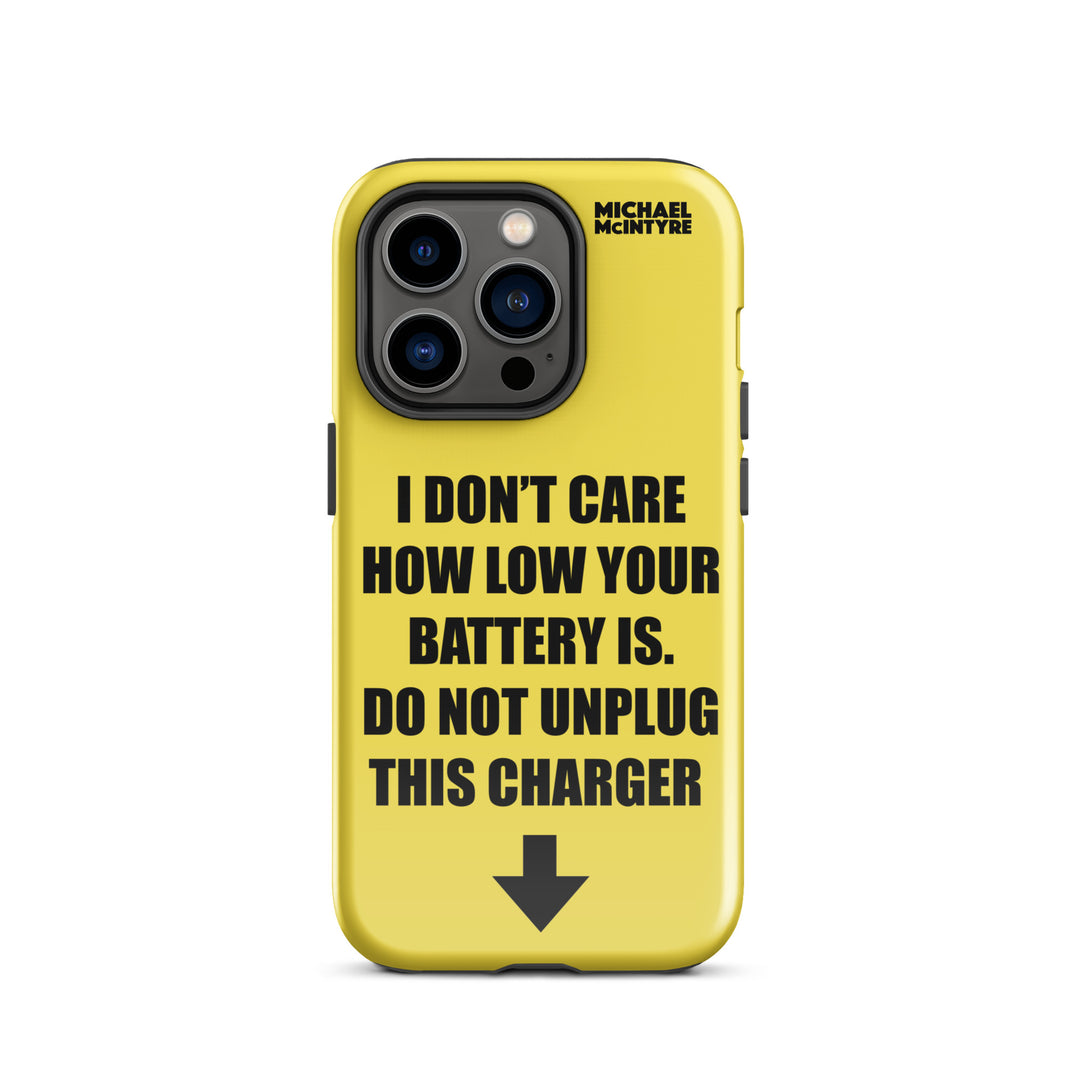 Michael McIntyre iPhone® Case (Yellow)