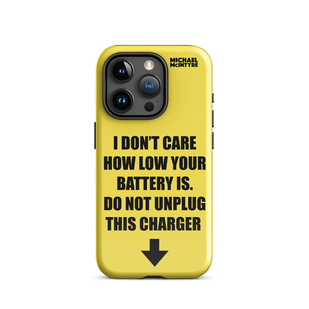 Michael McIntyre iPhone® Case (Yellow)